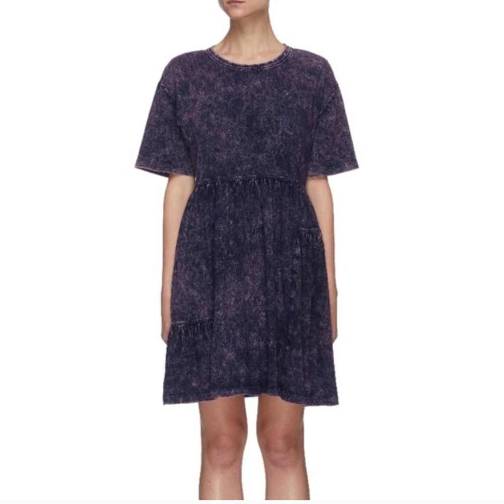Ninety Percent Stonewash Mini Dress XXS